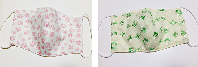 肉球柄・クローバー柄